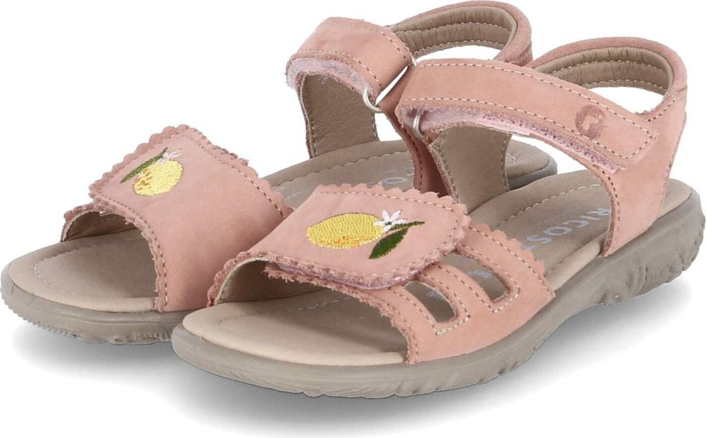 Ricosta Mädchen Sandalen MIMA Rosa Rauleder Größe: 32