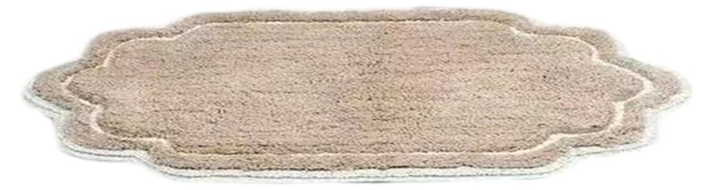 Weiche, saugfähige und rutschfeste Badematte aus Plüsch, schnelltrocknend, maschinenwaschbar, lang, für Badewanne, Waschbecken und Toilette
