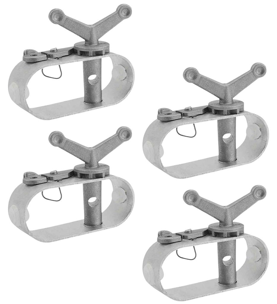 Aluminium-Kabelspanner, rostfrei, einfach zu bedienen, ergonomischer Schmetterlingsgriff, Ratschenwinde für Schwimmbadabdeckungen, geeignet für d...