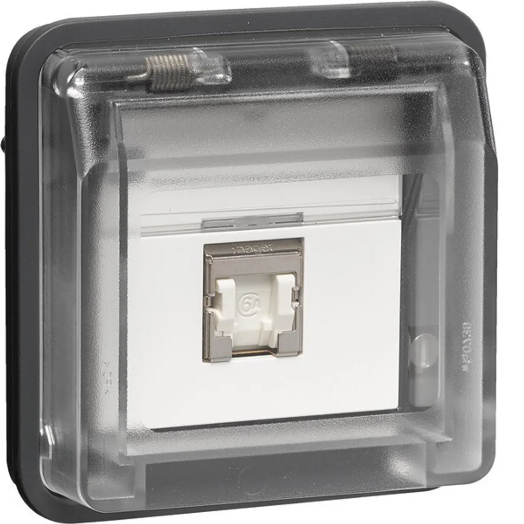 Prise RJ45 Berker UAE 14093515 pour bureau et salon multimédia HD