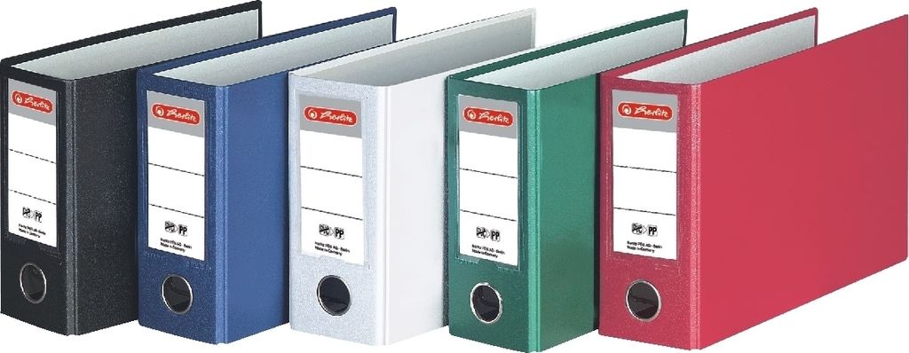Ordner maX.file protect A5quer sortiert (1 Stück) Packung mit 10 Stück