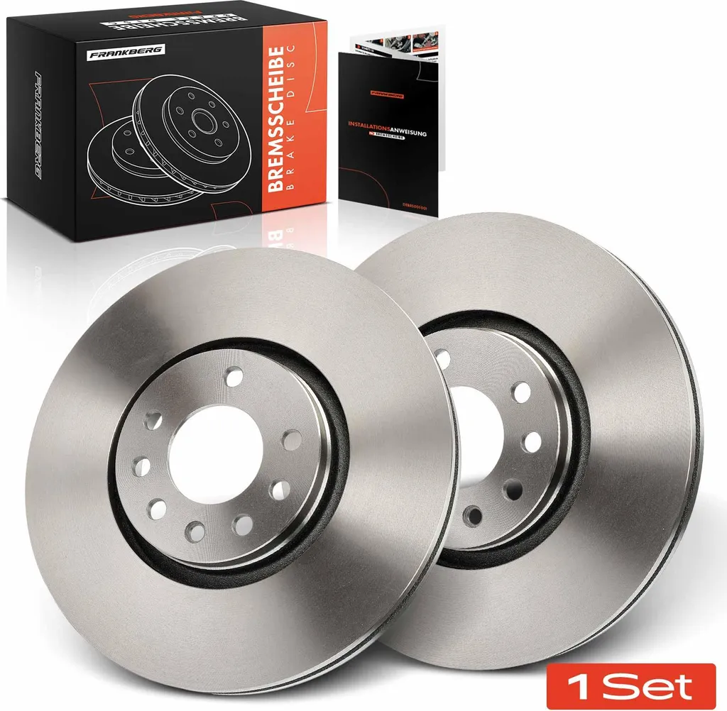 2 Disques de Frein Avant Frankberg pour Opel Vectra C et Signum 9-3