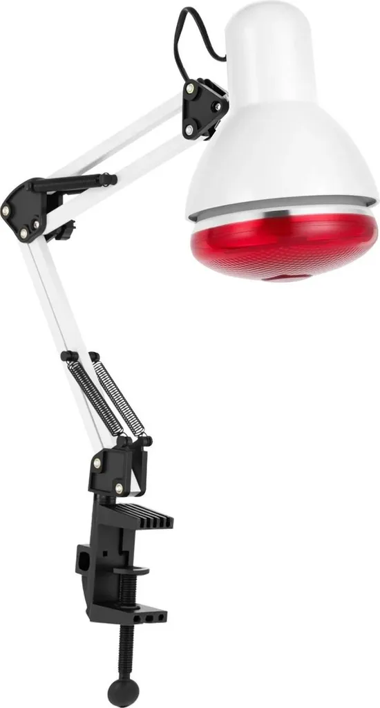 Lampe infrarouge 150W rotative 360° pour soins thermiques à domicile