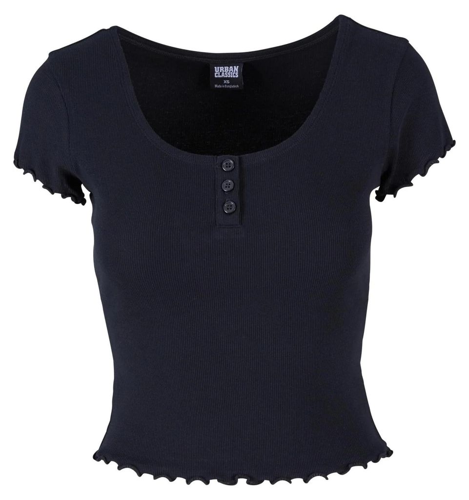Urban Classics - "Babylock" T-Shirt für Damen TN1048 (3XL) (Schwarz)