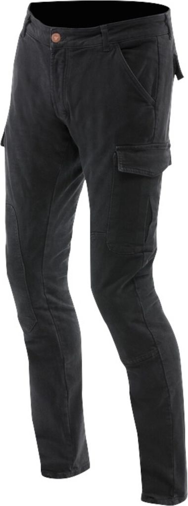 Dainese Cargo Slim Tapered Motorrad Textilhose, schwarz, 37