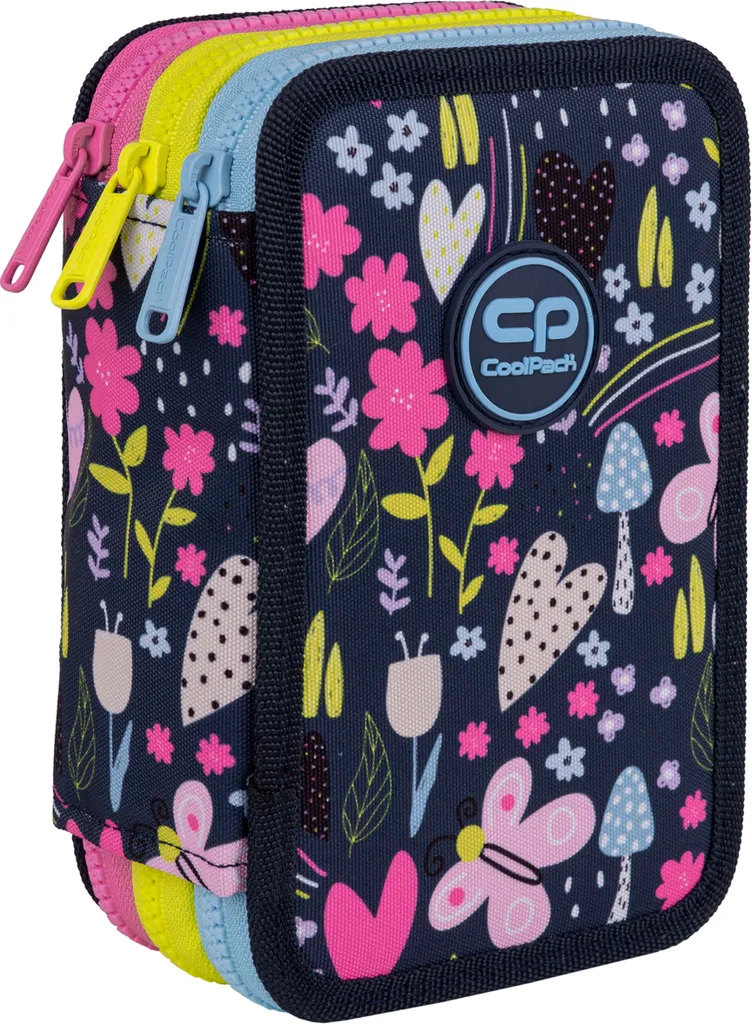 Coolpack Pull 3 Dans le jardin - Trousse scolaire triple compartiment - 6