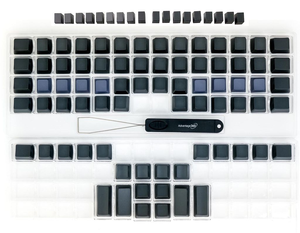 Zubehör: Tastenset Advantage2 Keyboard Layout: BLANKO