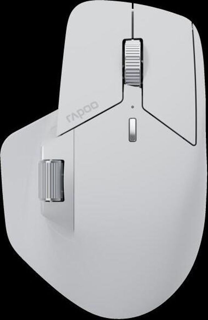 RAPOO MT760M - rechargeable Mouse Wireless, Bluetooth Grey Produktbild 