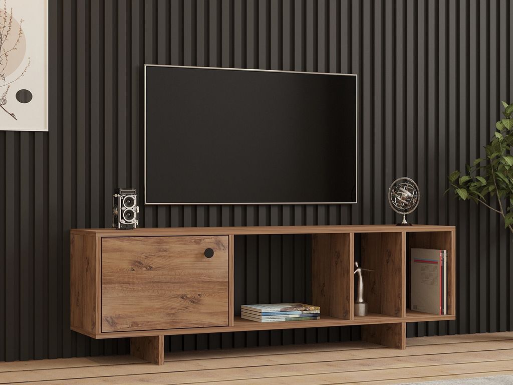 Skye Decor, Folsom, TV-Schränke, Atlantische Kiefer, 140 x 45 x 29 cm