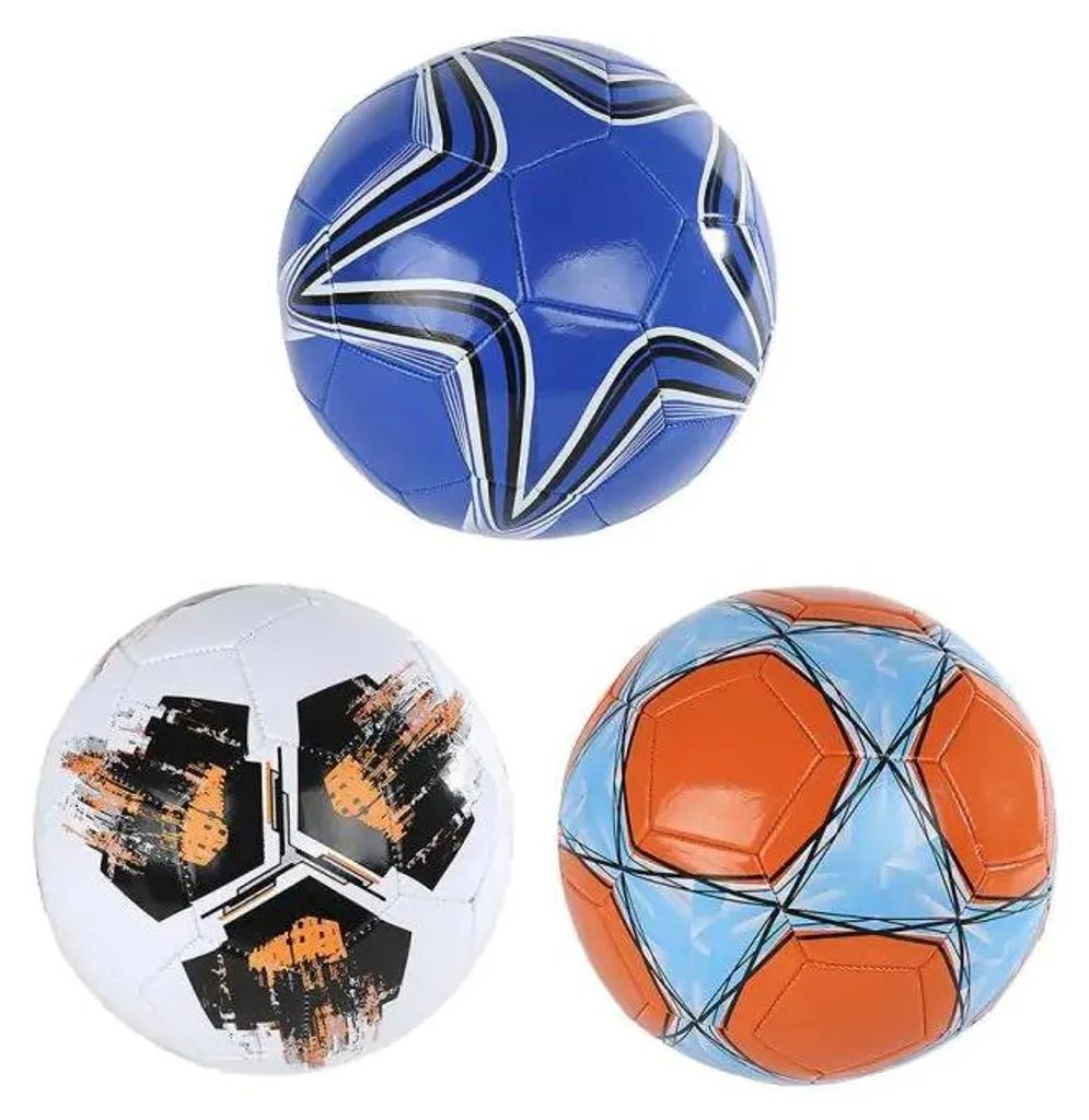 Ballons de football en cuir synthétique lot de 10 unités multi-surfaces