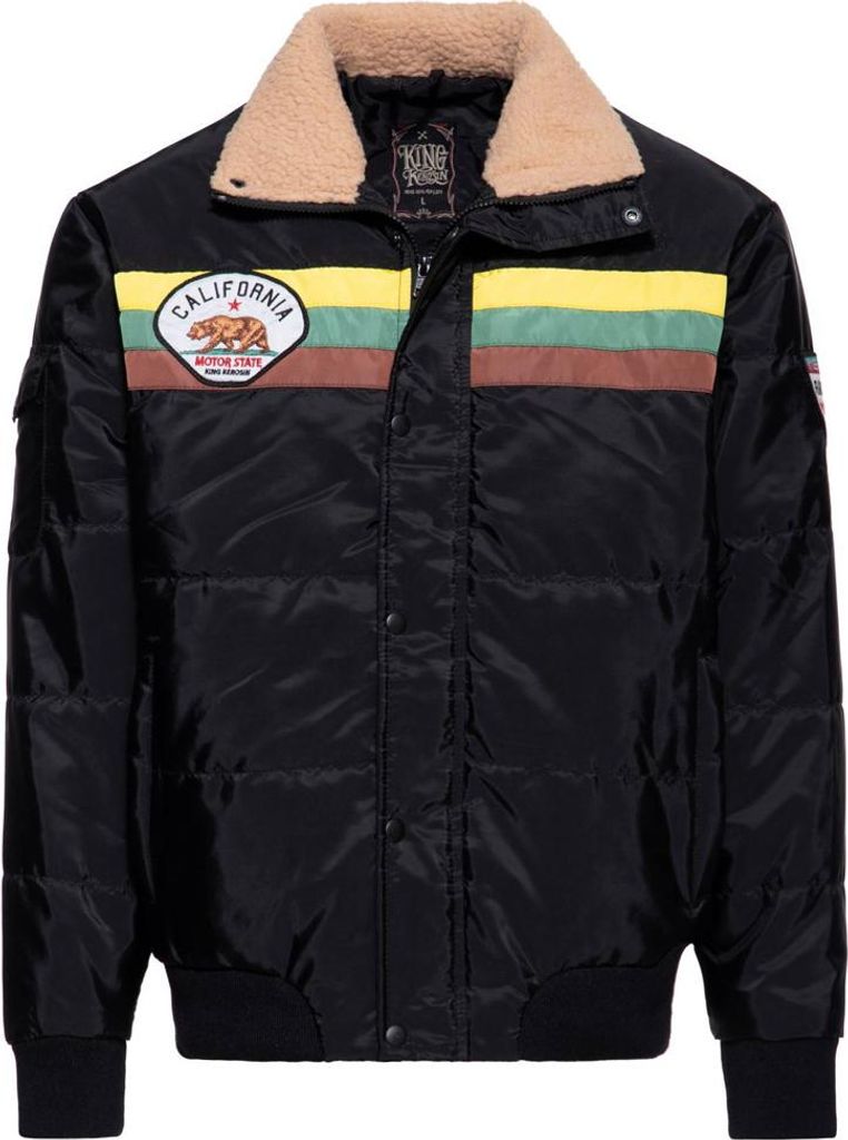 King Kerosin Winterjacke Herren California Puffer Jacket Produktbild 