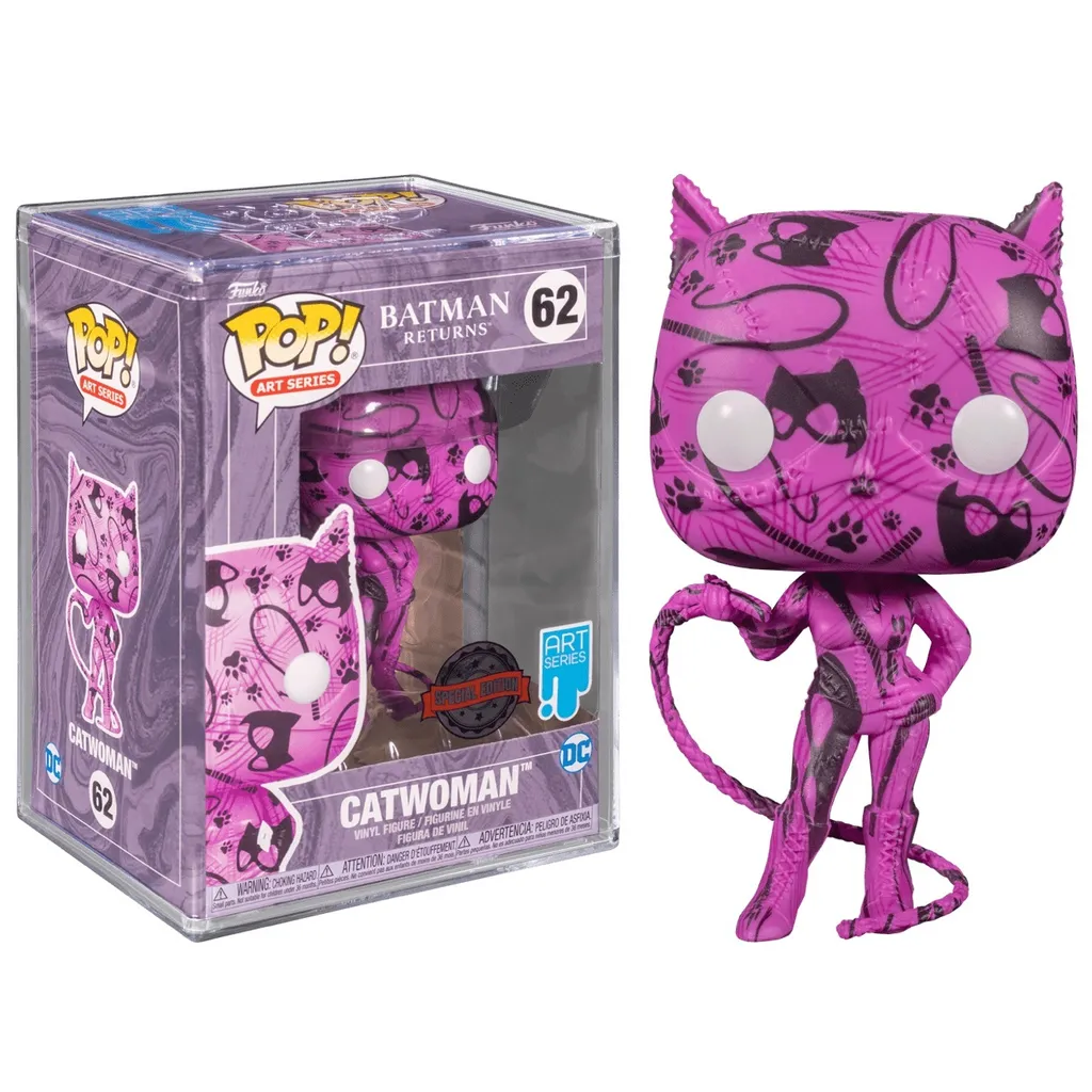Figurine Pop Catwoman 62 Art Series Batman Returns en Vinyle 10cm
