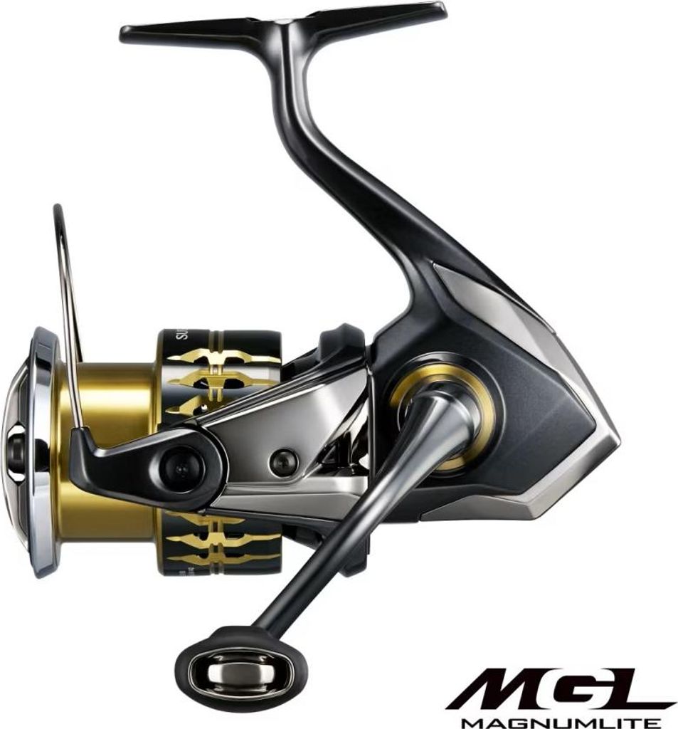 SHIMANO Sustain FK, 2500, Beidhändig, Spinning Angelrolle, Frontbremse, SA25FK