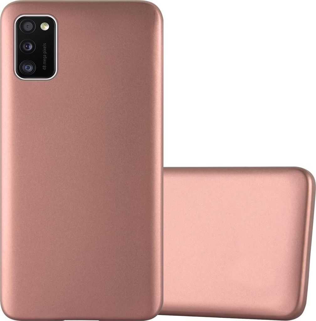 Cadorabo Schutzhülle für Samsung Galaxy A41 Hülle in Rosa Handyhülle TPU Silikon Etui Cover Case