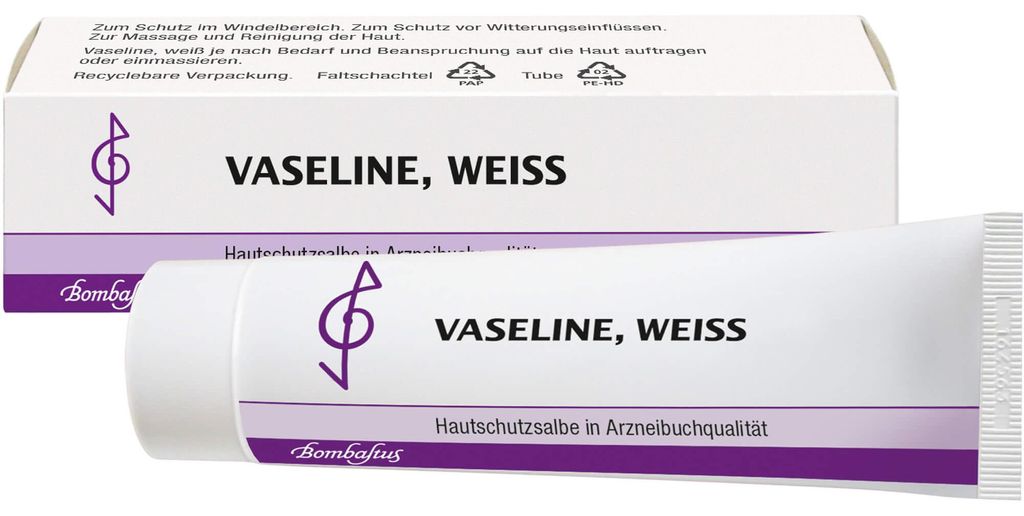 Bombastus Vaseline, weiß Ph.Eur., 30 ml Salbe Produktbild 
