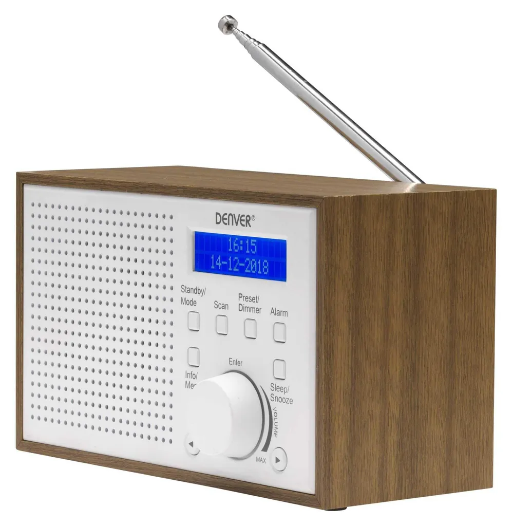 Radio Denver DAB-46WHITE Internet Digital et Analogique Blanche 111111000400