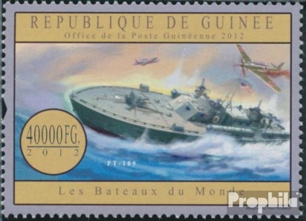 Briefmarken Guinea 2012 Mi 9518 (kompl. Ausgabe) postfrisch Produktbild 
