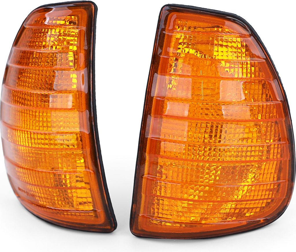Blinker orange rechts links Paar für Mercedes 123 W123 C123 S123 76-84
