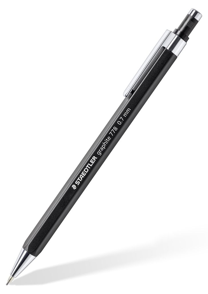 STAEDTLER 778 Druckbleistift, 0.7 mm, schwarz Produktbild 