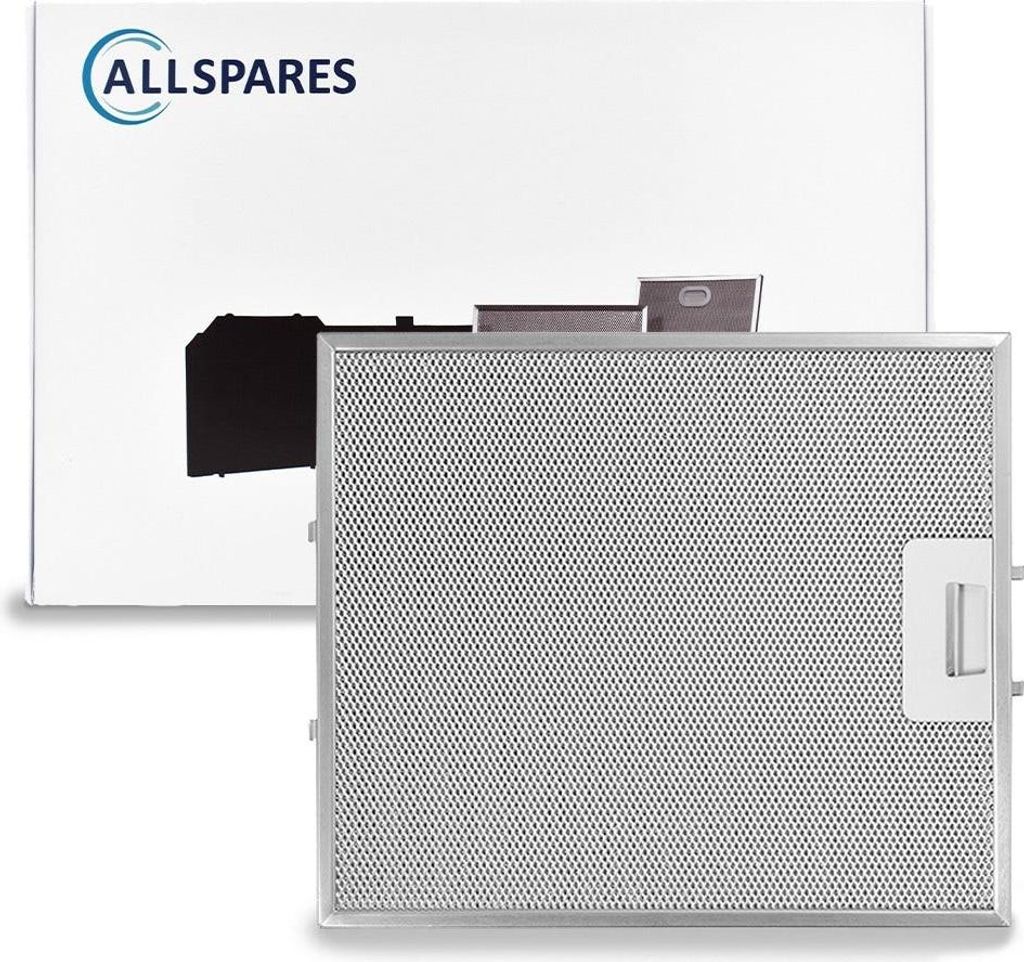 AllSpares Metallfilter für Dunstabzugshauben geeignet für , Novy 508-9008, 6200020, R258021, AS-MF510 (315x270x9mm)