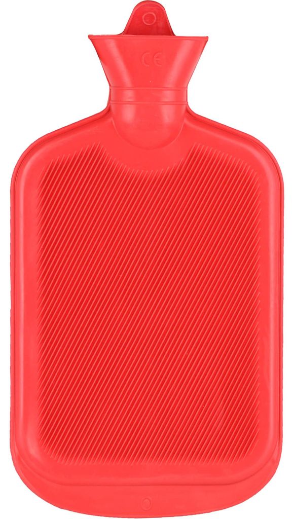 Wärmflasche Gummi Doppellamelle 2,0 Liter, 1 St