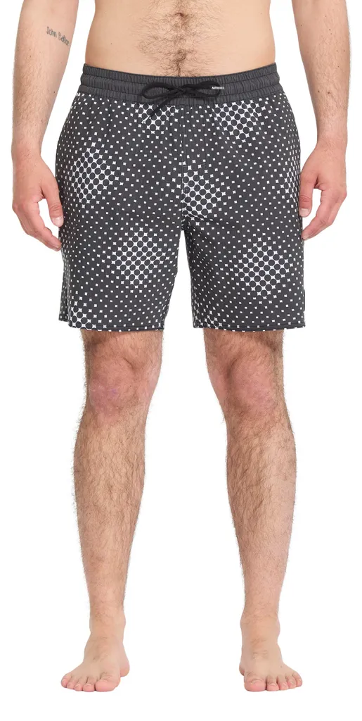 Short de bain coton Volcom Psyche noir mat 17 XL : adieu irritations
