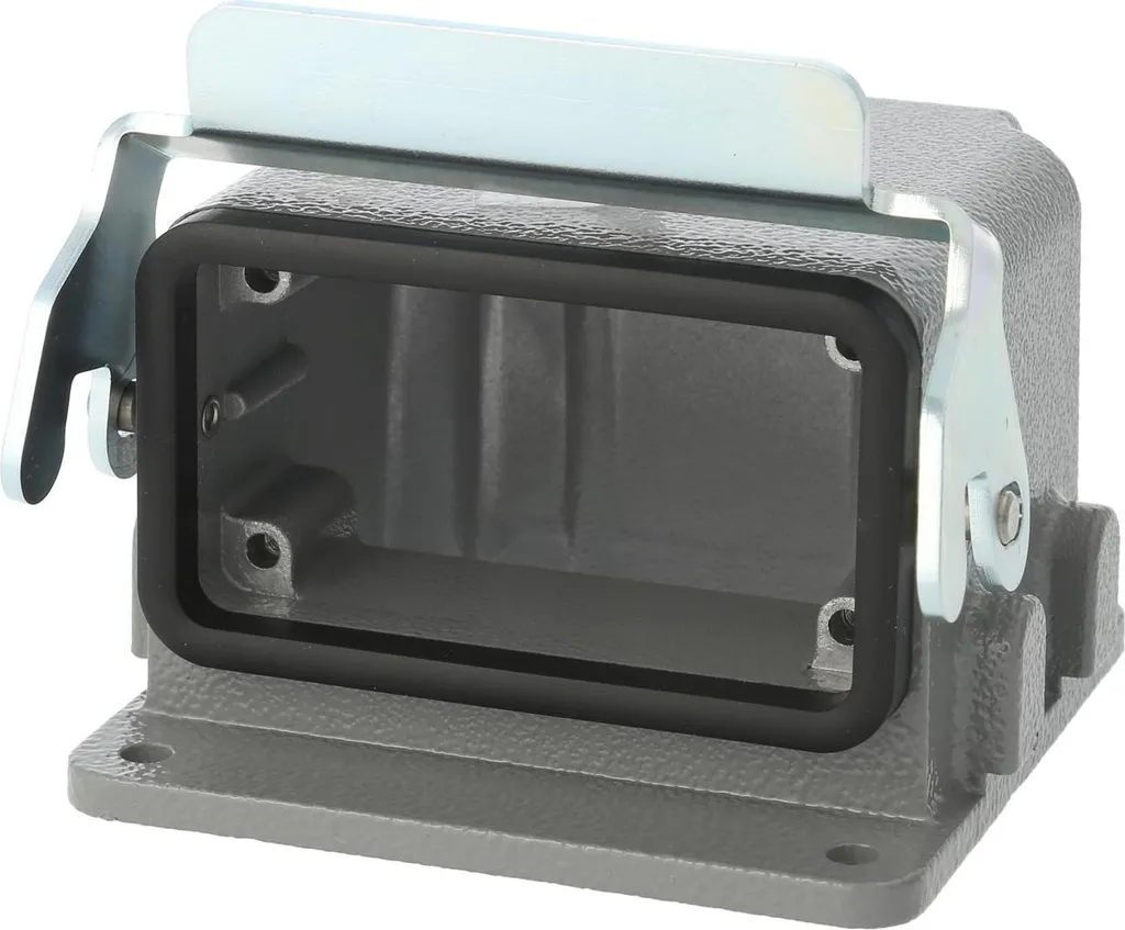 Connecteur Han 10B Drive HARTING robuste avec étrier métal de sécurité