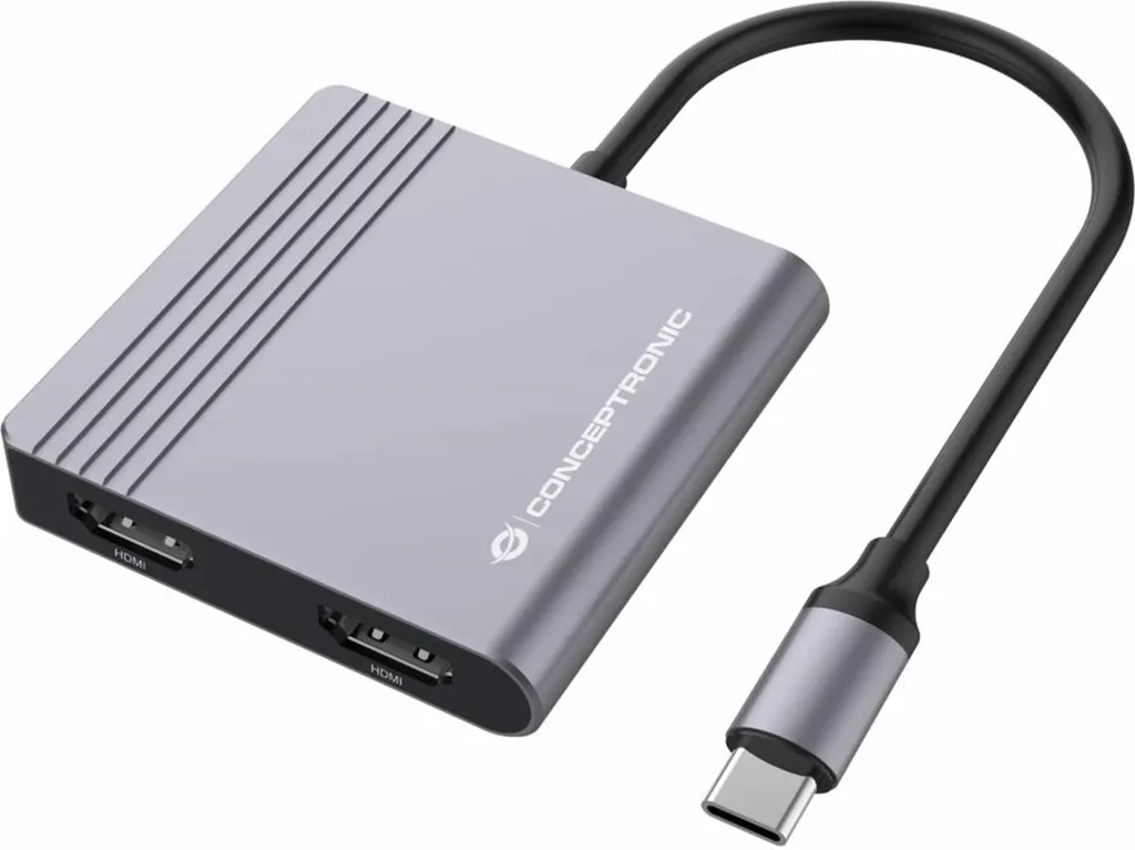 Station d'accueil Conceptronic USB-C HDMI : fini le manque de ports vidéo