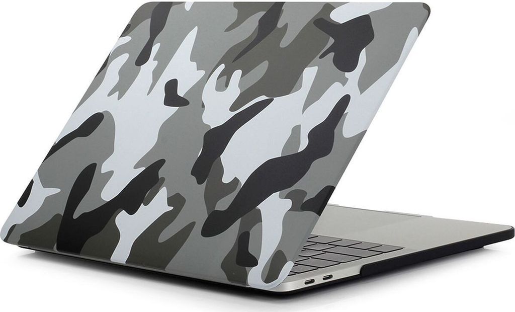 Mobigear Design MacBook Air 13 Zoll (2018-2020) Hardcase Hülle MacBook Case - Urban Camauflage - Model A1932 / A2179 / A2337