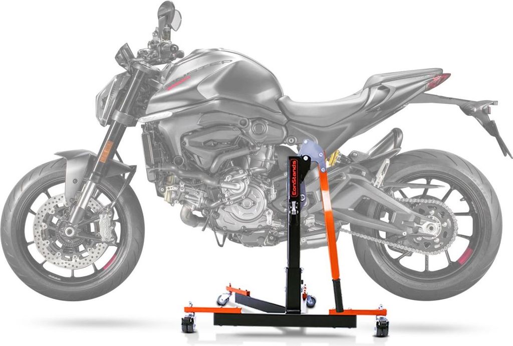 CS Power Evo-Zentralständer für Ducati Monster 937 21-25 Orange