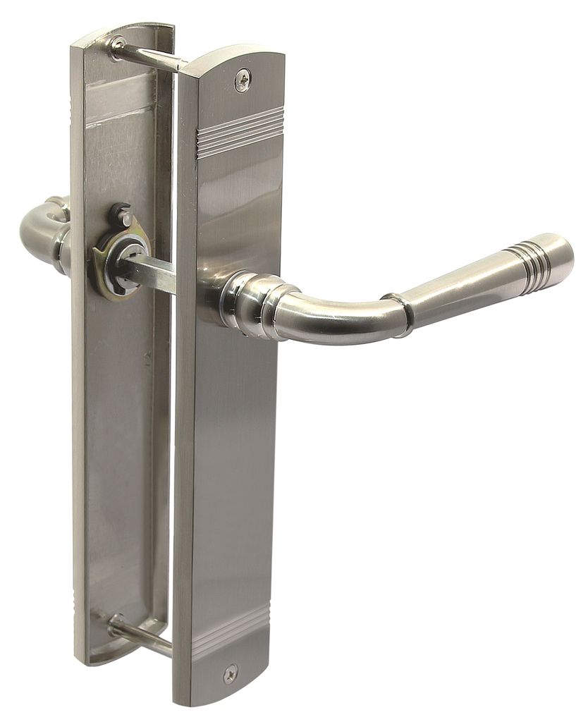 Türbeschlag 1382 Helena LS Blind Nickelmatt Türdrücker Produktbild 