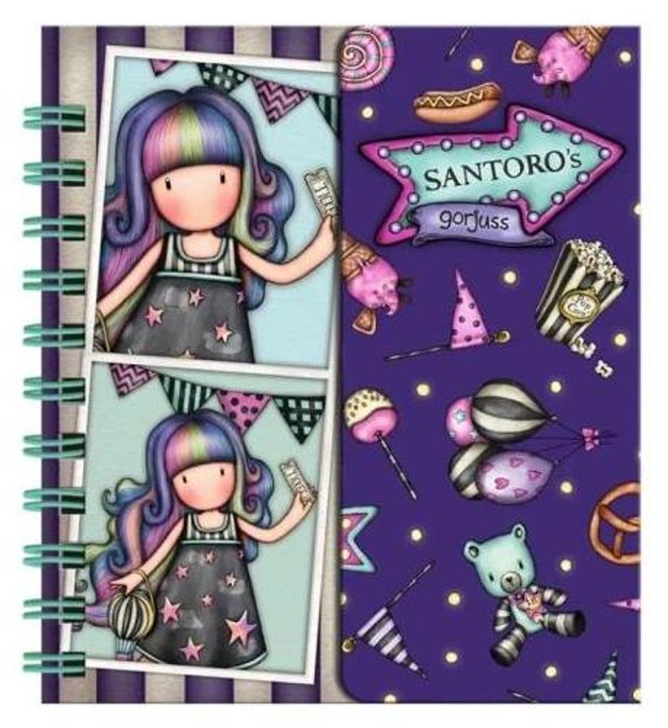 Zápisník na učení slovíček Up and Away – Santoro Obrázek produktu 