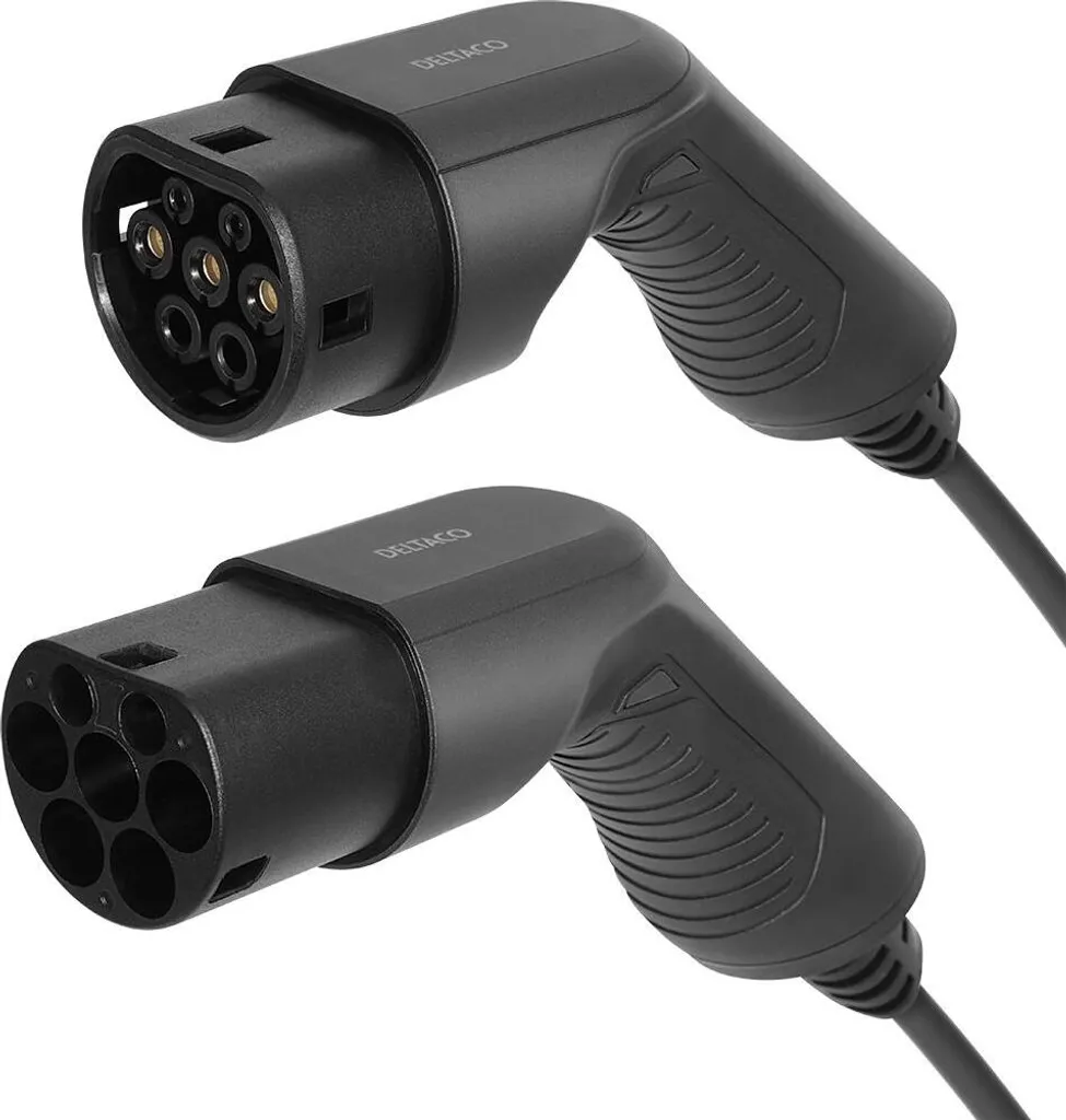 Câble de recharge Type 2 16A 5m fiable et résistant pour charge quotidienne