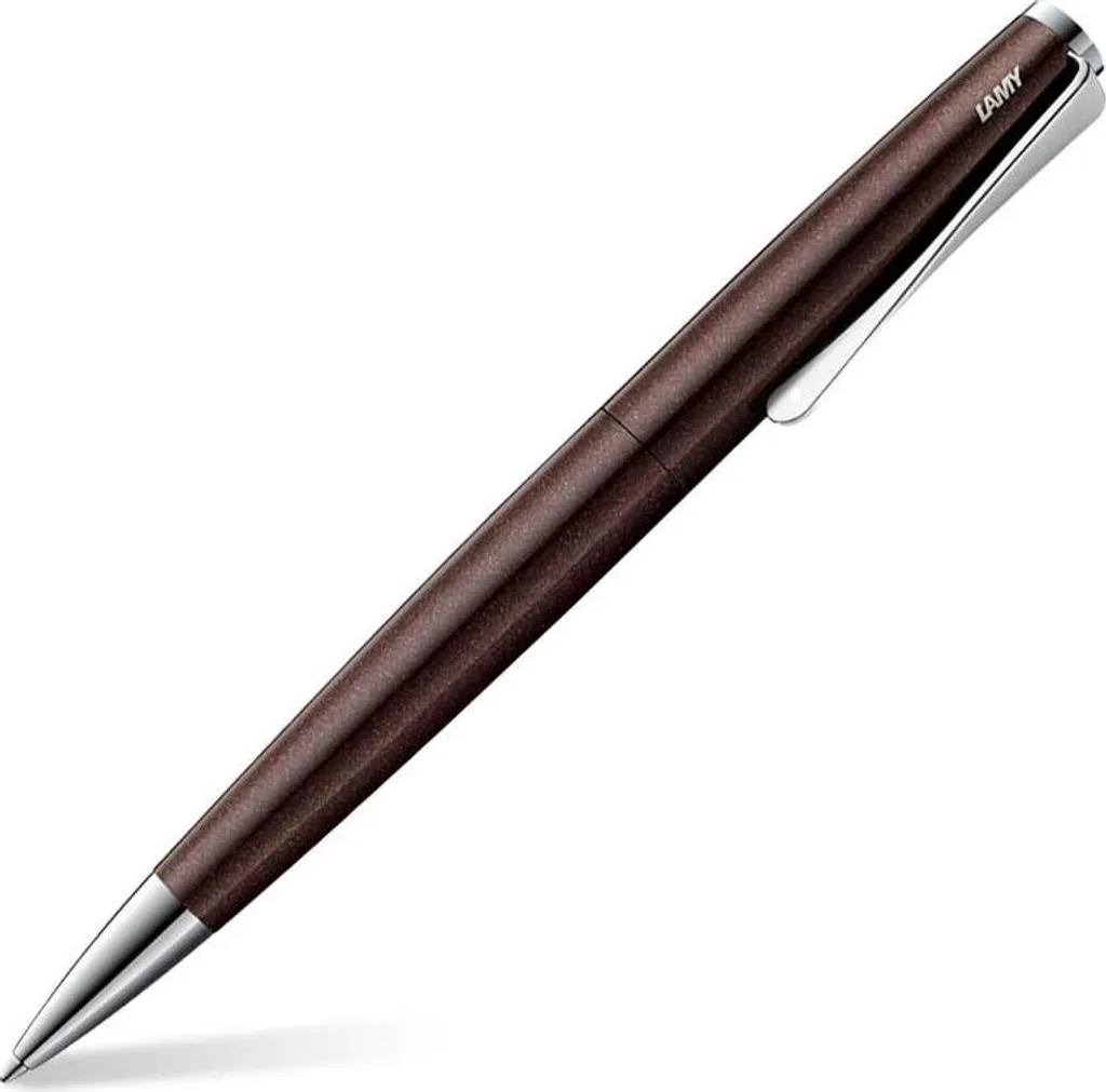 Penna LAMY Studio Marrone Lucido: L'Accessorio Desk-Goals Definitivo
