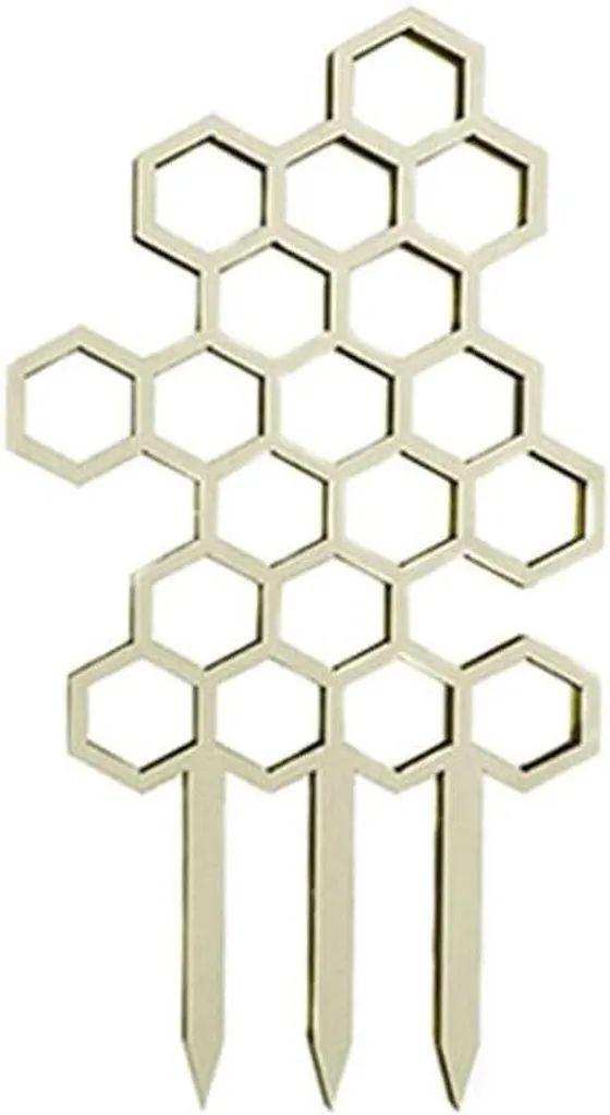 Treillis métallique antirouille pour plante d'intérieur - Support 35cm