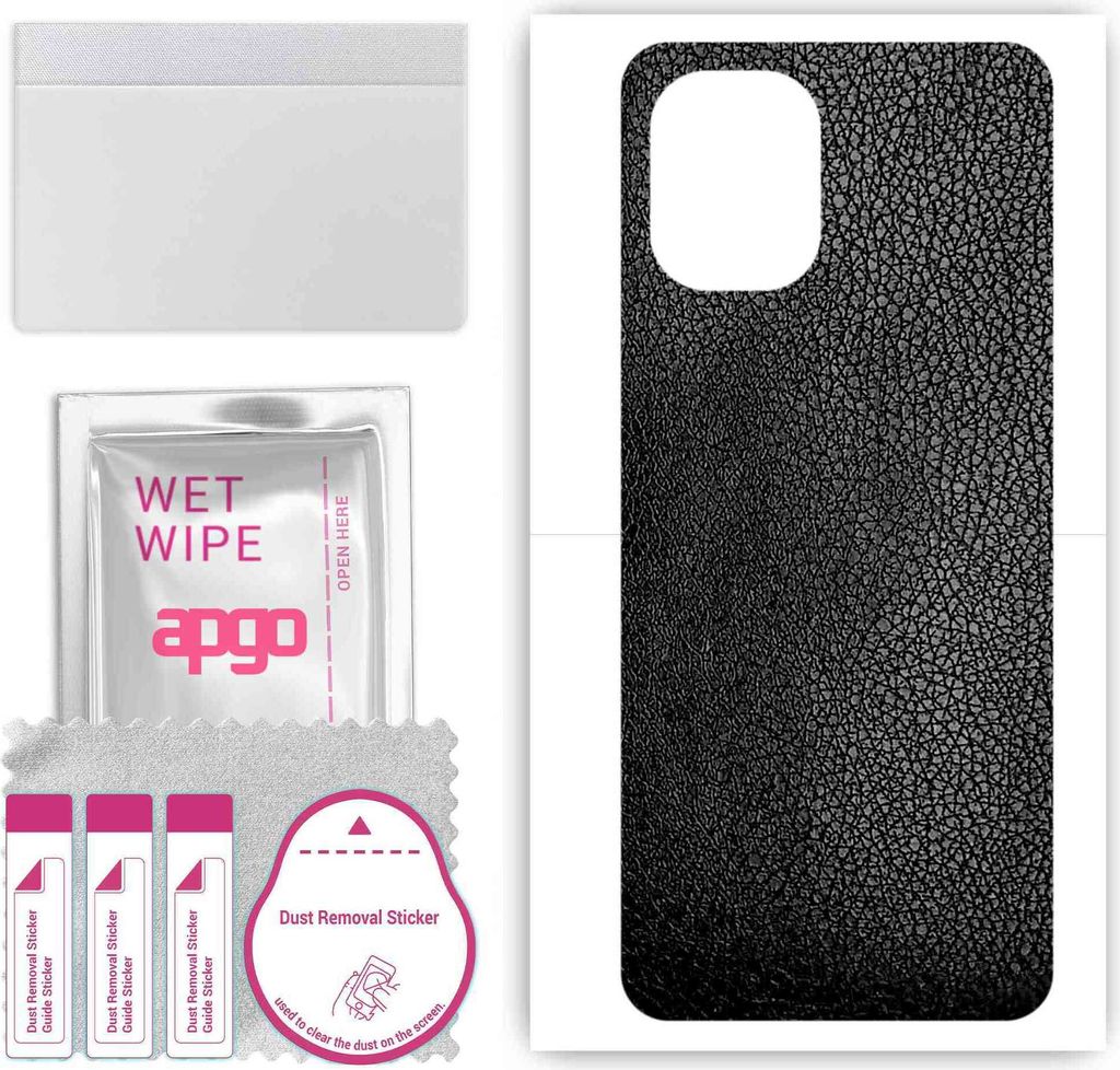 apgo Rückseite Schutzfolie, Skin, kompatibel mit Samsung Galaxy XCover 6 Pro, Hinten Displayschutzfolie aus Vinylfolie, kratzfest, einfache Montag...