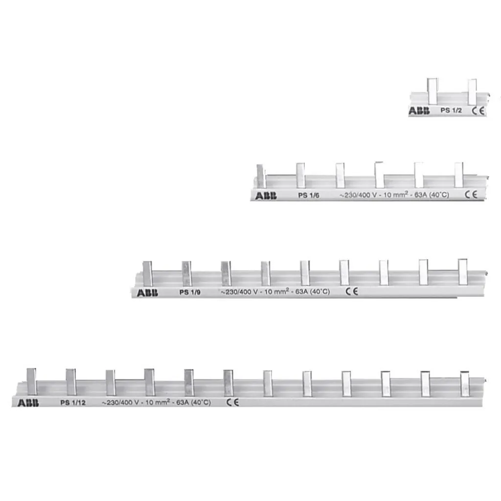 Rail de liaison électrique ABB PS1/60 pour installation modulaire proM