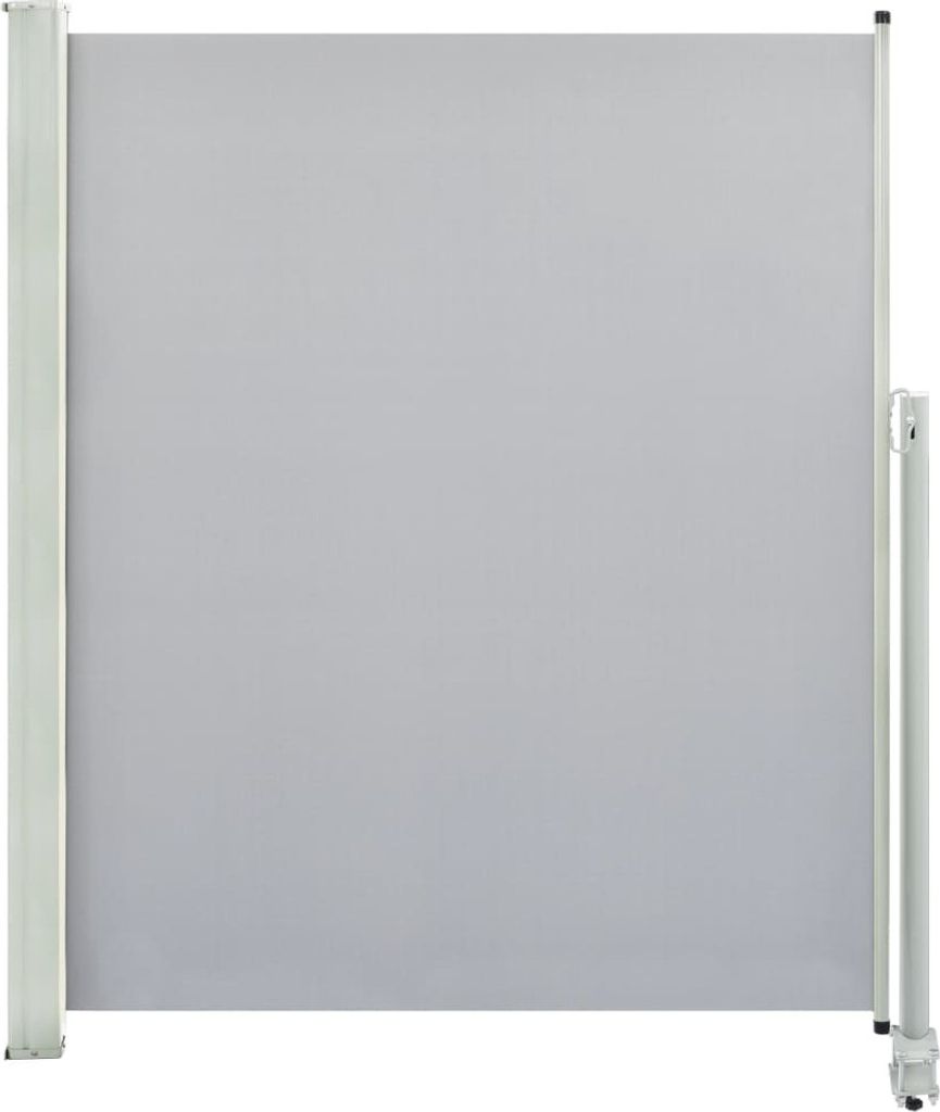 Einziehbare Seitenmarkise 160x300 cm Grau