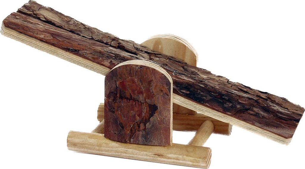 Dondolo in legno naturale Karlie Immagine del prodotto 