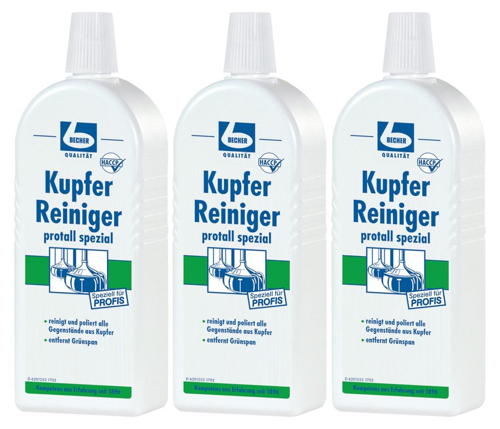 Dr. Becher Kupfer Reiniger 500ml für Braukessel Theken aus Produktbild 