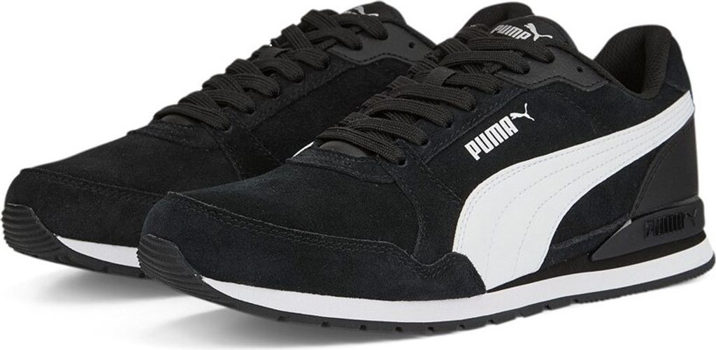 Puma Echtleder Sneaker 'ST Runner v3 SD' puma black - puma white, Neutral EU:36 EU