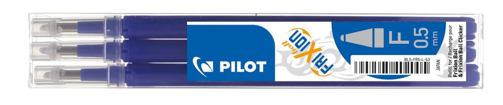 PILOT Tintenroller Ersatzmine BLS FR5 Strichfarbe: blau (3 Produktbild 