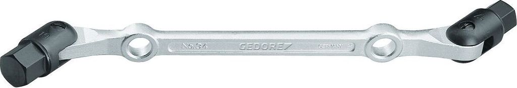 GEDORE IN 34 5X6 Doppel-Gelenkschlüssel Innen-6-kant 5x6 mm, 6302330