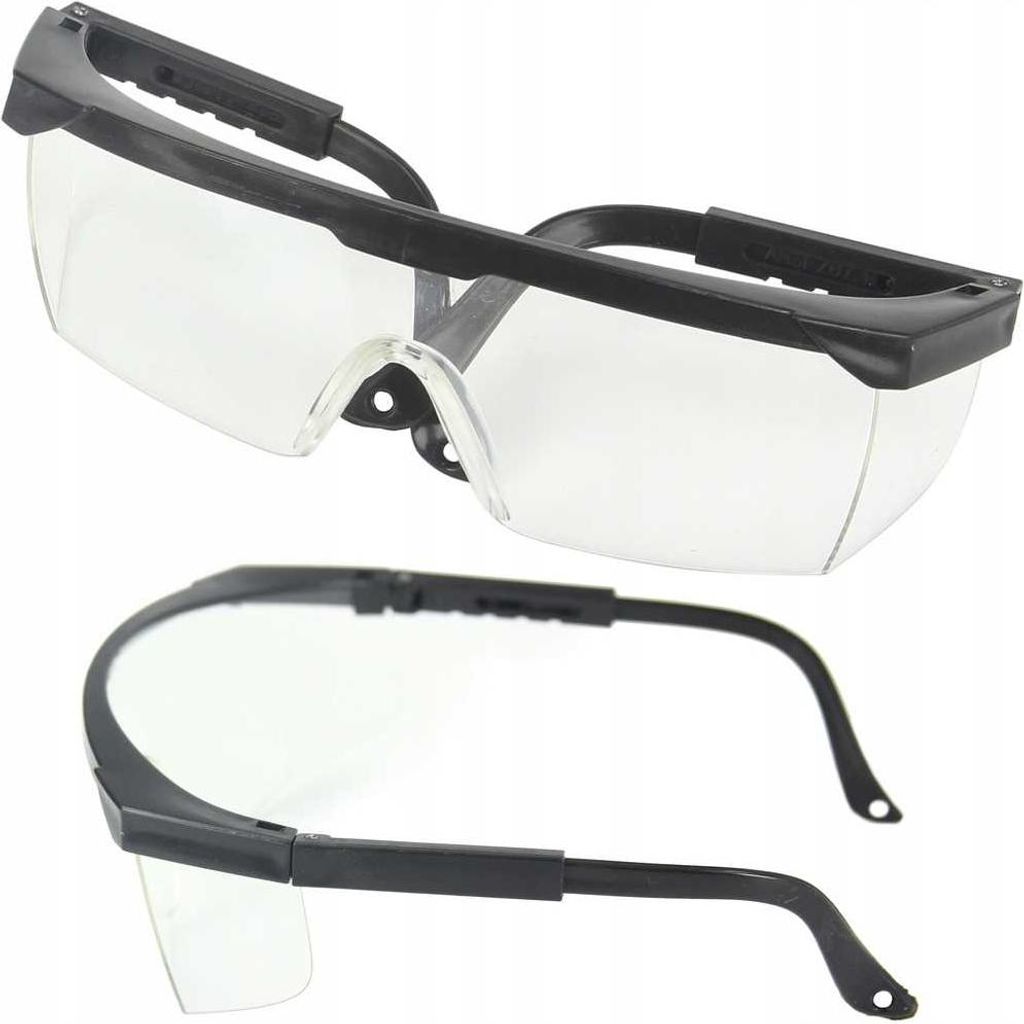 Transparente Schutzbrille aus Polycarbonat PROMO Produktbild 