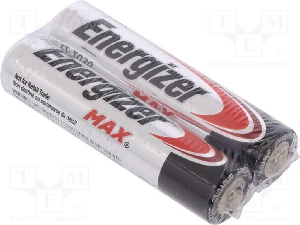 1x Batterie: alkalisch MAX AAA 1,5V Anz.Bat: 2 aufladbar(nein) E92 MAX Batterien