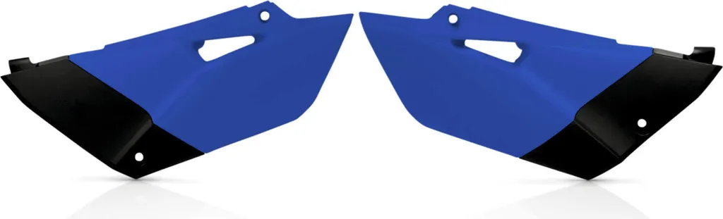 Plaque Latérale ACERBIS Haute Résistance Bleue et Noire YZ 85 80cc
