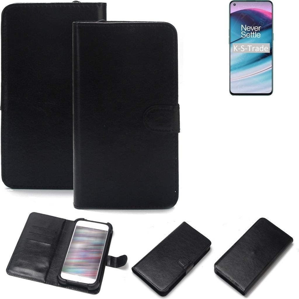 K-S-Trade Handyhülle Schutzhülle kompatibel mit OnePlus Nord CE 5G Handy Schutz Hülle Handyhülle Bumper schwarz 1x