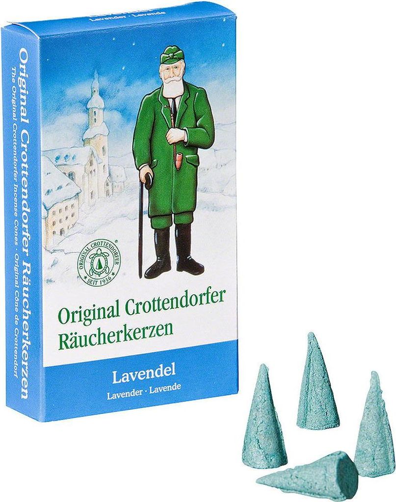 Crottendorfer rookkaarsen - Lavendel van Crottendorfer Productafbeelding 