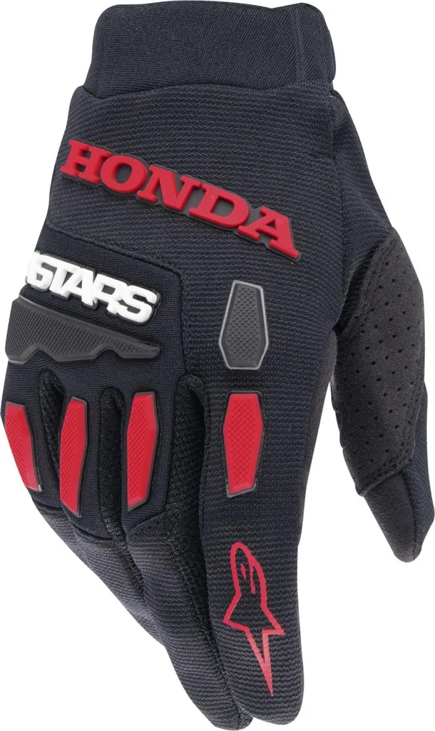 Gants Pilotage Honda Alpinestars Full Bore pour Cross et Enduro S