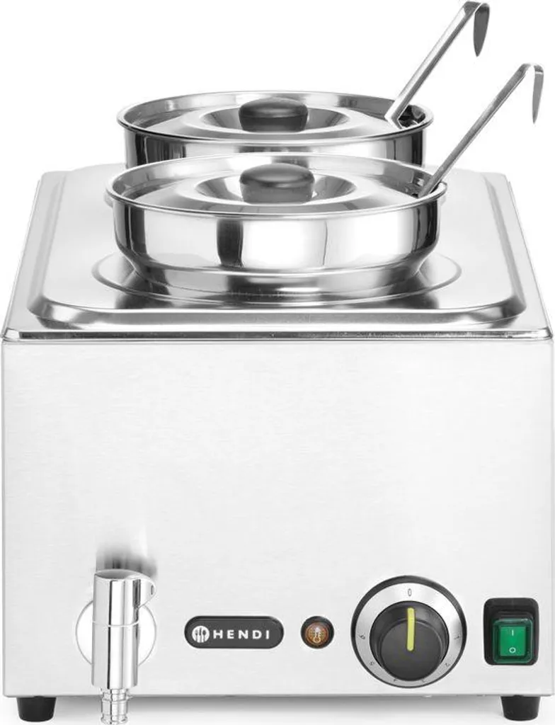 Bain-marie de table HENDI Ranger pour service traiteur 2x4L 1000W - 3